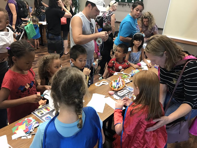 CityOfMcKinney's tweet photo. The McKinney Public Library System added 22,300 new items to the collection last year. That is one every 23.5 minutes of the year, not just during operating hours.
(📷 Super Hero party during the Summer Reading Program)
#DidYouKnow #DYK #LibraryStats #McKinneyLibrary https://t.co/TBPacQZOx4