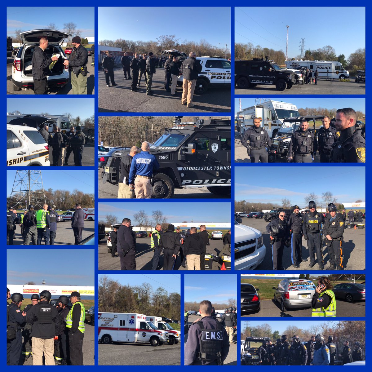 Comprehensive ASHE (Active Shooter/Hostile Event) training drill today at Pennco Tech. @GloTwpPolice @GlendoraFire81 @ChewsFire82 @BlackwoodFire @blenheimfire83 #Erialfirecompany  @GloTwpEMS @LindenwoldPD @PineHillPD @WinslowPolice @SomerdalePolice #Runnemedepolice @camdencc