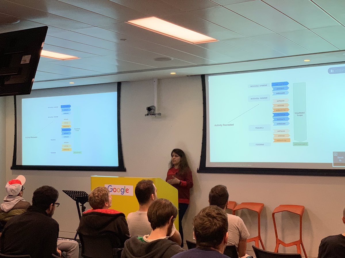 henna_dev's tweet photo. My first talk on International Stage, with swag and goodies..!! π₯°π₯°ππ
Special thanks to @codingjose for his support in reviewing and code snippets!
@GDGDublin #DevFestDublin18 #Android #androidarch #techtalk https://t.co/7lD9MdvnXz