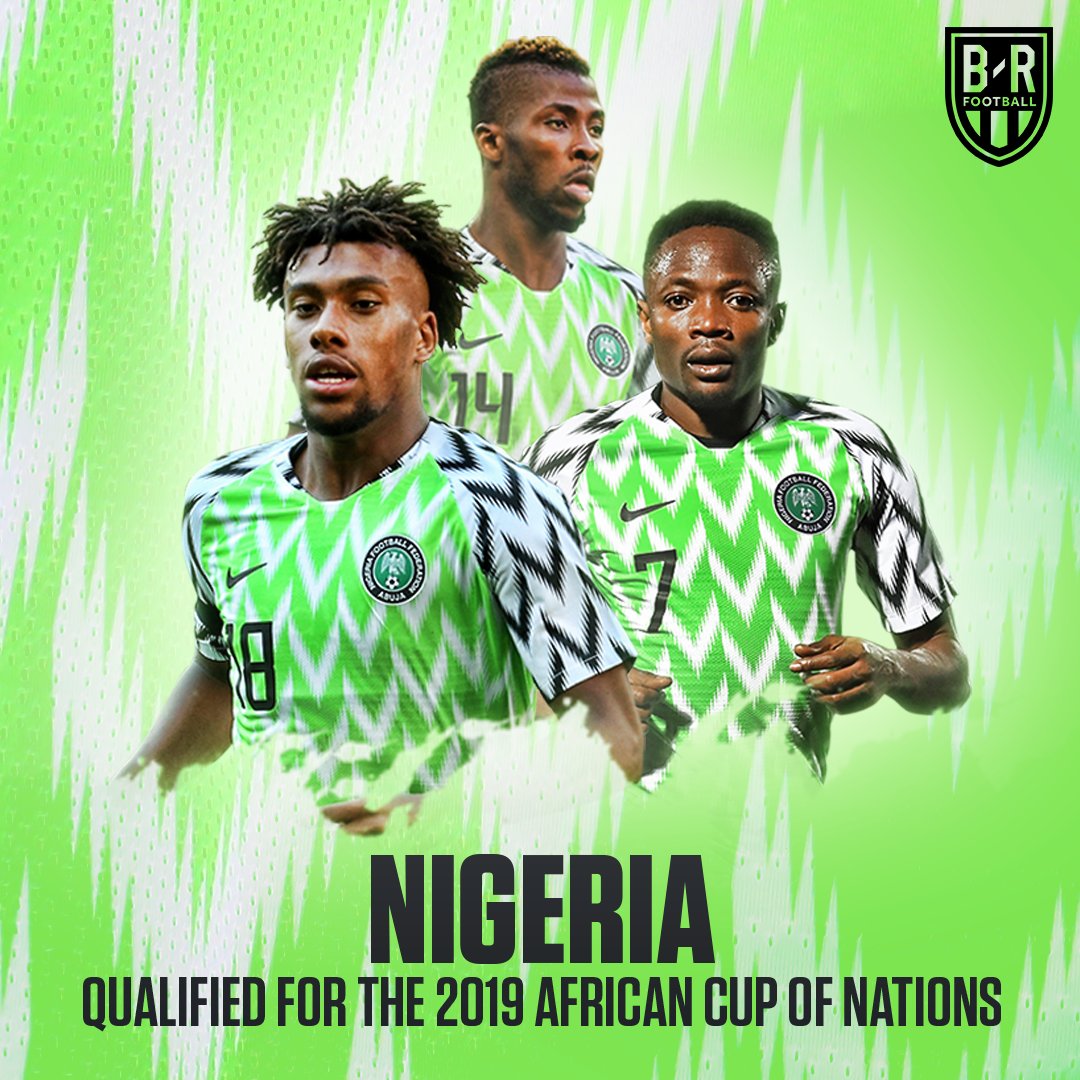 B/R Football on Twitter "Nigeria have qualified for the 2019 African