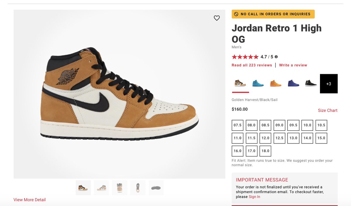 jordan 1 rookie of the year footlocker