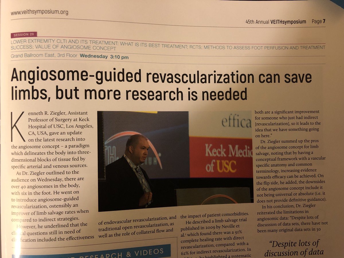 ziegler_md's tweet photo. Not the most flattering picture, but “any publicity,” right? ;)
#angiosomes #vascularsurgery #VEITH2018 #veithsymposium #FightOn @KeckMedUSC @dgarmstrong https://t.co/a6QP0EIPVa