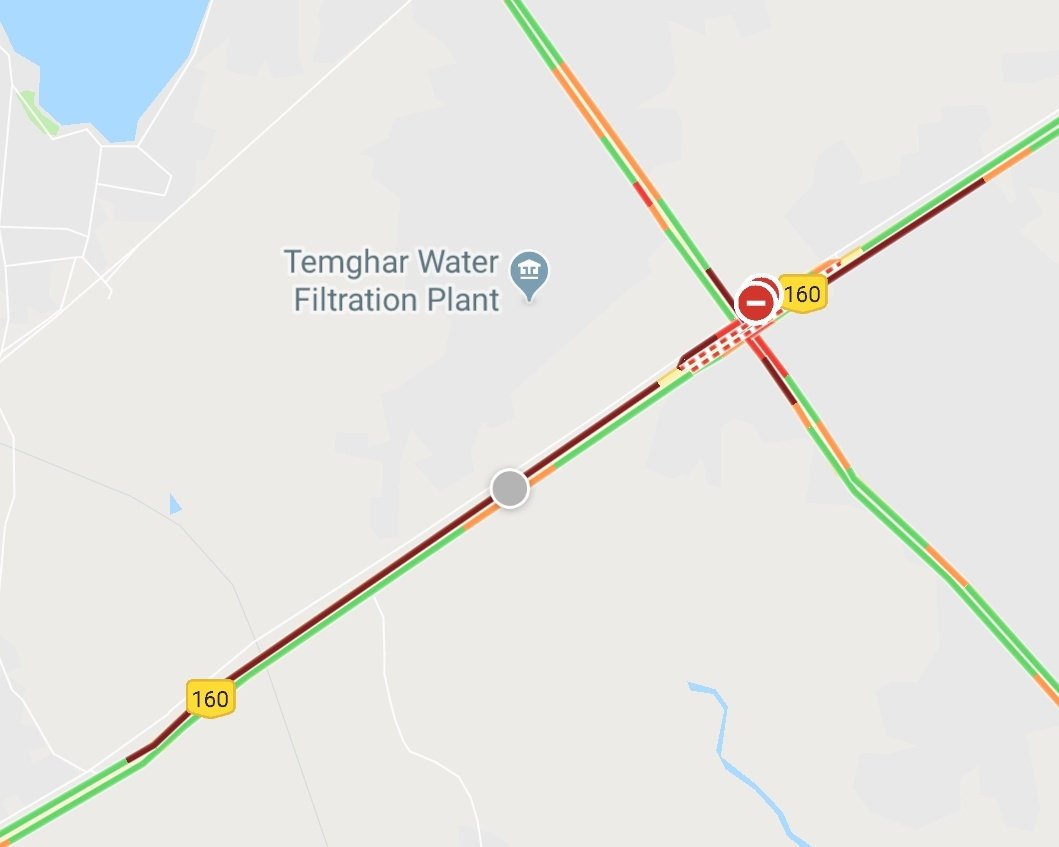 VaibhavGoushal's tweet photo. Maddening traffic jam due to long pending construction @ Bhiwandi-Kalyan junction. Please expedite work! Common man is suffering @KapilPatilMP @Dev_Fadnavis https://t.co/oOqmhXCwed