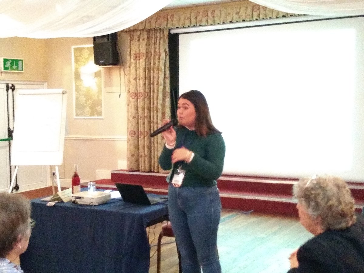 roblee_cardiff's tweet photo. Brilliant presentation from Gracie Macauley  on fundraising for Diabetes UK at North Wales Diabetes UK conference
Raised over £30000 in 6 years ! Wow
@DiabetesUKCymru
@williams_dai
#EngageNorthWales @YoungDumbAndDUK https://t.co/dNhc1rvkyW