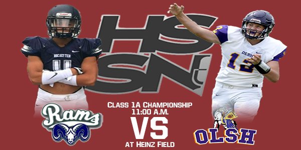 We are ON THE AIR for today's Class 1A #WPIAL Championship Game at Heinz Field

Join <a href="/JRown32/">Josh Rowntree</a> and <a href="/3SNdot/">James !!!!!! Dotson</a> as #5 <a href="/RochesterFB/">Rochester Football</a> takes on #3 <a href="/olshsports/">OLSH Athletics</a> 

👂: bit.ly/1ATitleHSSN
📱: Follow along with live updates here

#TribHSSN