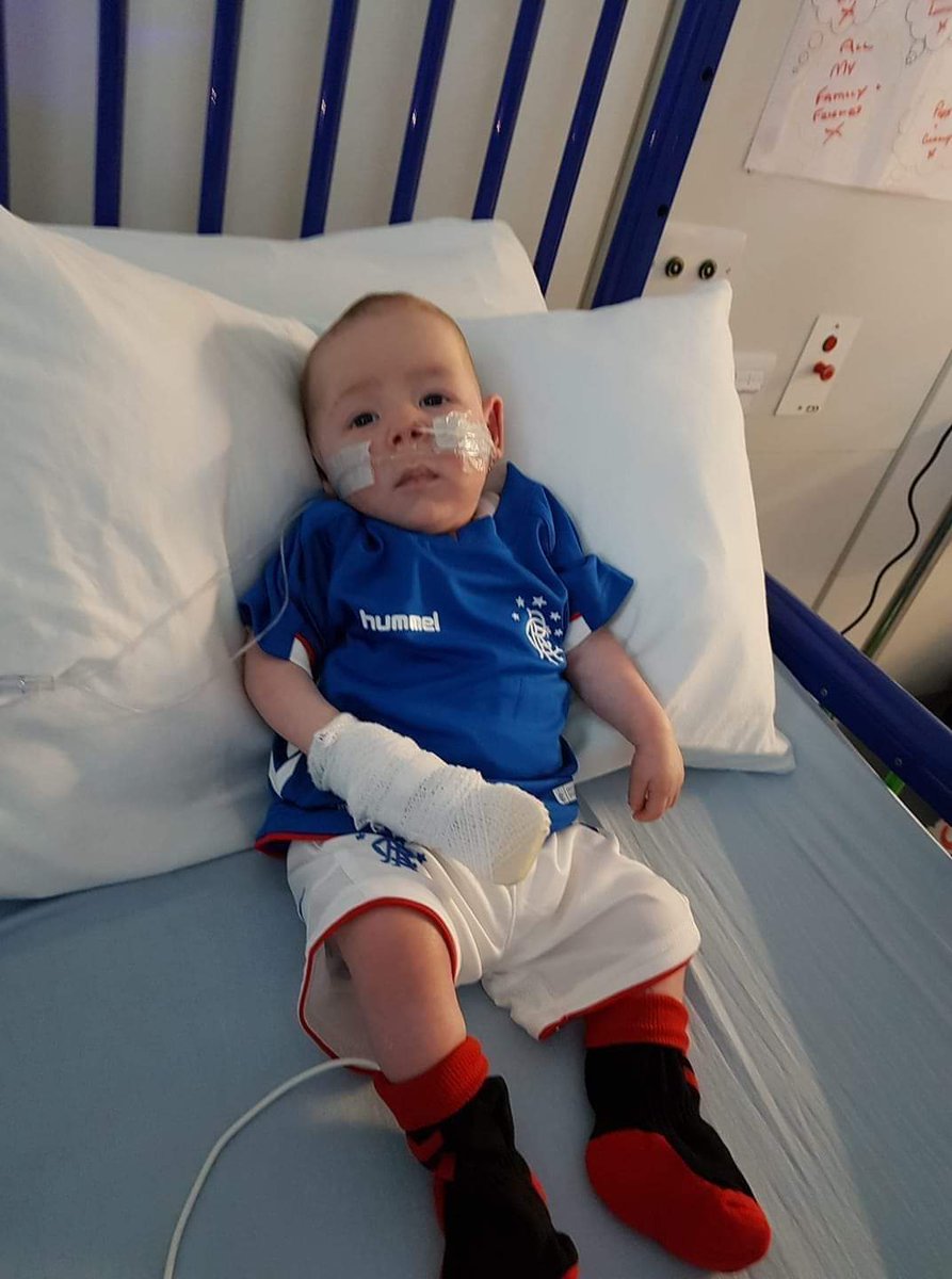 This is Tyler. He's Battling Leukodystrophy which is a brain disease that is very rare in boys. His godfather Mark asked could this be shared to raise Awareness of the condition .. Keep fighting little man 💚💙 xx