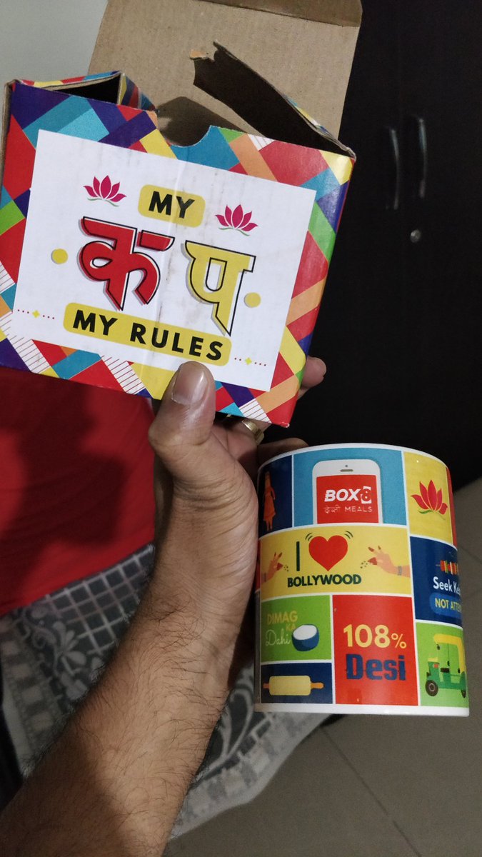 mukulendra's tweet photo. Food with @BOX8_in  #MyDesiCup https://t.co/l8xXwgdsWm
