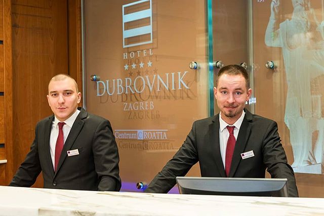Our guests are always in good company 👔🏨📞😊
.
.
.
.
#hotelmarketing #hoteldubrovnik #hotelreception #heartofzagreb #discover_hotels #hoteltip #hoteltips #hotelbloggers #hotelblogging