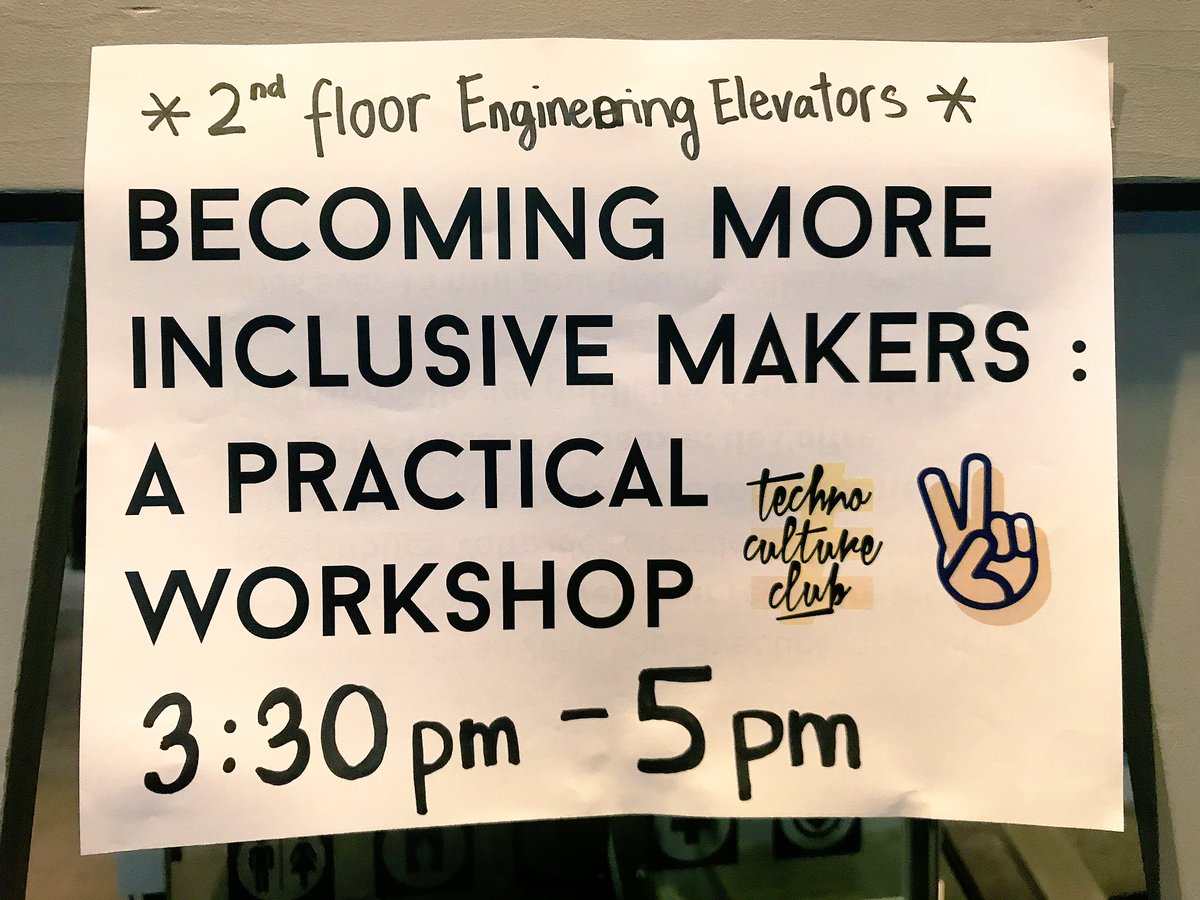 So I’m in Montreal for <a href="/MMakerFaire/">MontrealMakerFaire</a> and the maker cultures conference happening next to it (makercultures.org). Nice to see other people talking about more *inclusive* maker cultures!