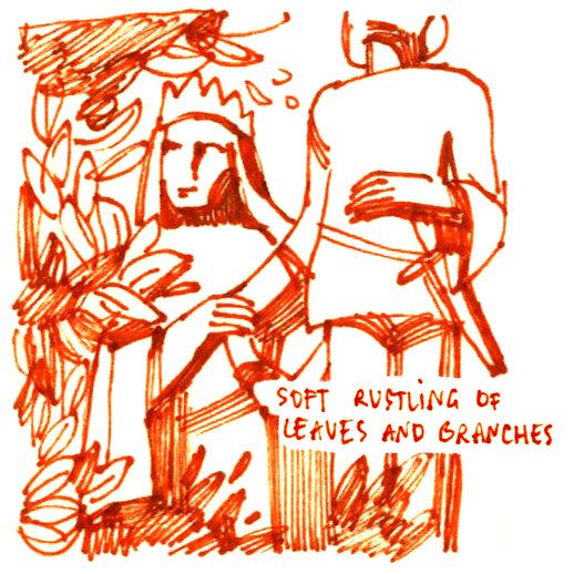 a very old comic from somewhere in 2016?17? when i went out to calm my anxiety 