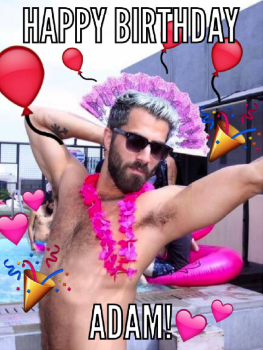 ramzi_fans's tweet photo. Hey there #RamziFans, please join us in wishing the incomparable @adamramzi_xo a fabulously #HappyBirthday🎂❤️ We love and adore you Adam💋 https://t.co/zMyYVUnbp9