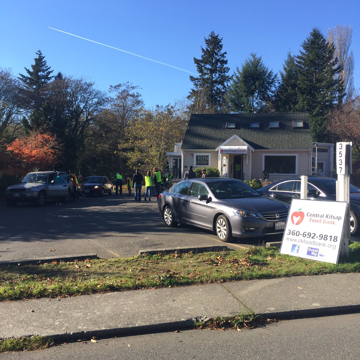 Meeting some incredible folks while helping out today.   #happy #thanksgiving