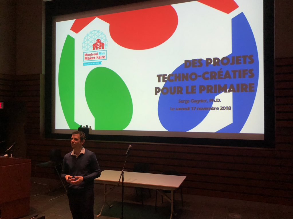 L’audience pour la présentation de <a href="/sergegagnier/">Serge Gagnier, Ph.D.</a> est de tout age! <a href="/MMakerFaire/">MontrealMakerFaire</a> #MakerFaire #MontrealMakerFaire