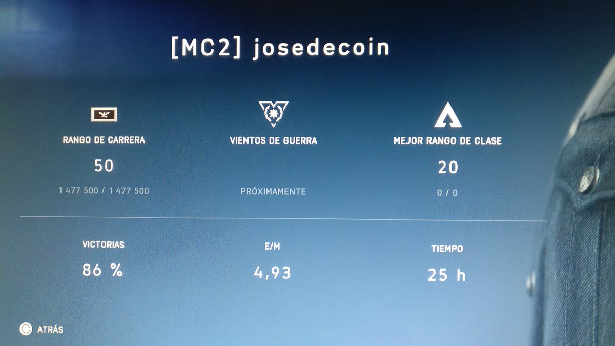 Josedecoin's tweet photo. Level 50 Not bad #Battlefield #MC2 https://t.co/uNItuIFVW7