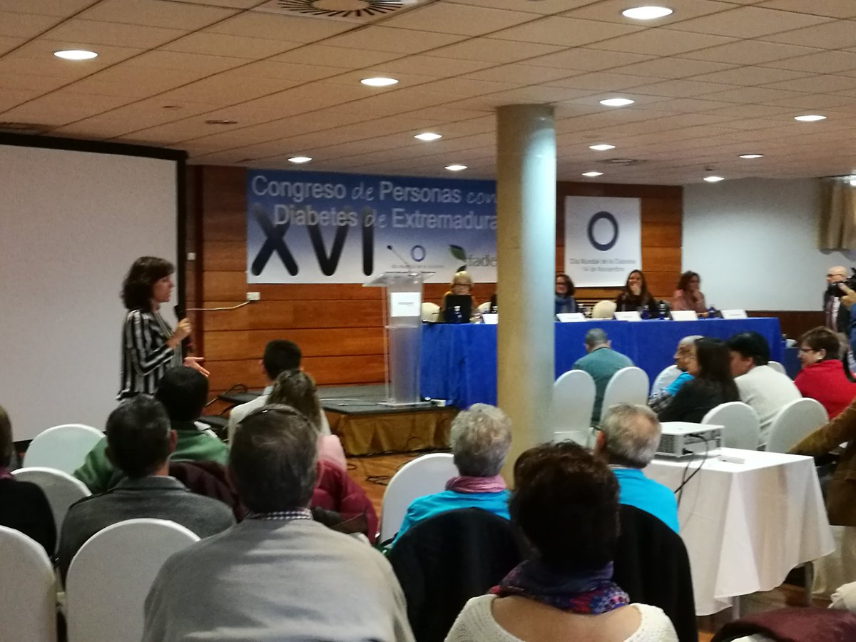 escuidados's tweet photo. XVI CONGRESO DE PERSONAS CON #DIABETES DE #EXTREMADURA.
Queremos felicitar a #FADEX y a todos los que han hecho posible este congreso lleno de experiencias y testimonios que seguro os han emocionado tanto como a nosotros.
FELICIDADES y volveremos el próximo año!! https://t.co/UsWTiscFw7