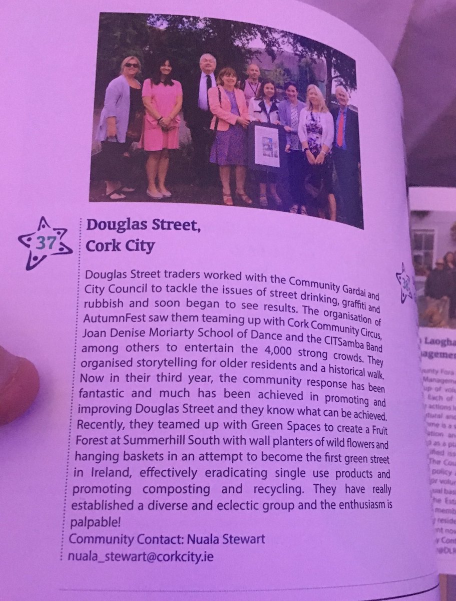 cllrkmac's tweet photo. #ipbpop2018 And the Great Douglas Street, Cork has won a National Pride of Place award; there will be an even bigger street party next year! Every street in Ireland should have a community party like they have on the historic Douglas St + it has a great set of community toolkits https://t.co/jEAFhNJGKe