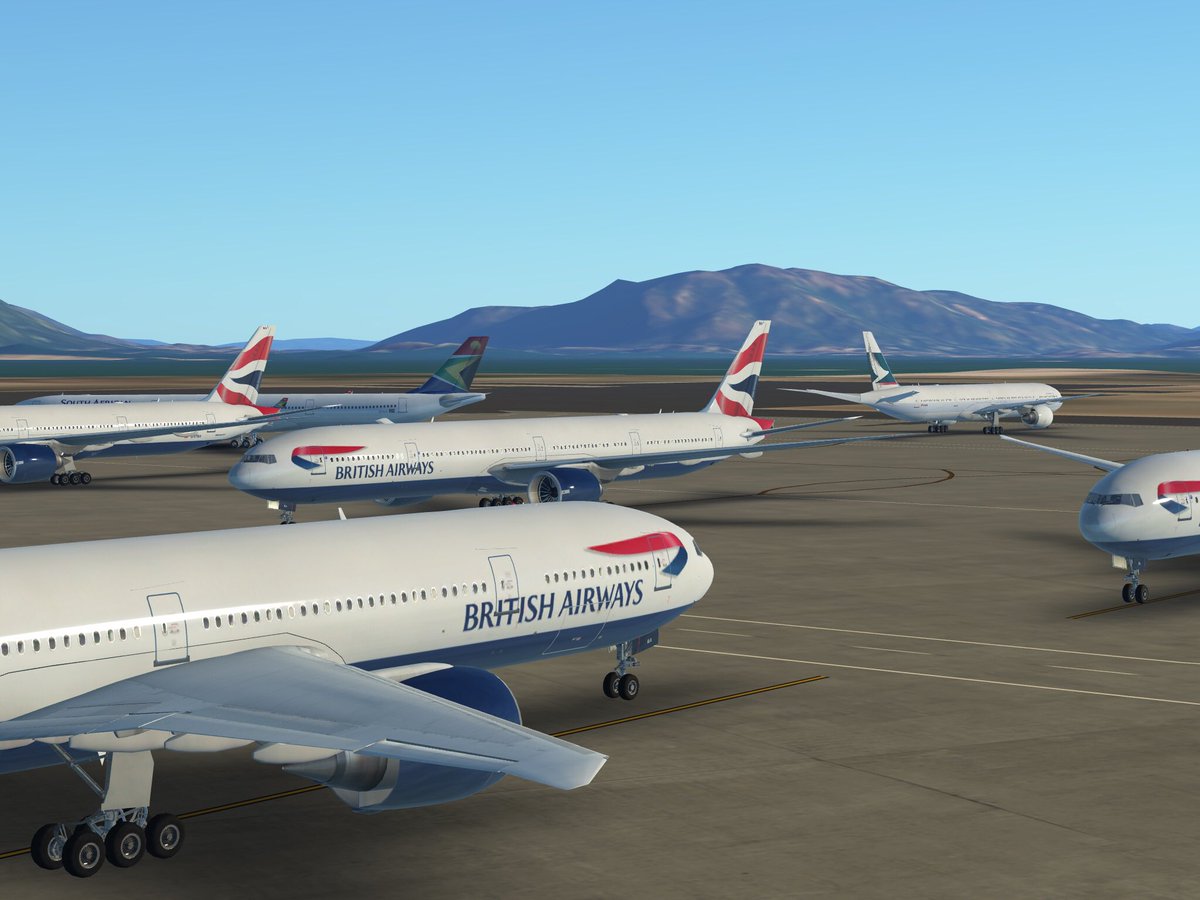 IFChecklists's tweet photo. There are currently over a hundred aircraft from fifteen virtual airlines participating in the IFVARB anniversary summit at #VHHH. Have you ever seen an airport this busy in Infinite Flight? Let us know! @infiniteflight #infiniteflight #ifvarb #checklists #ifchecklists #aviation https://t.co/JTI9kvfbEq
