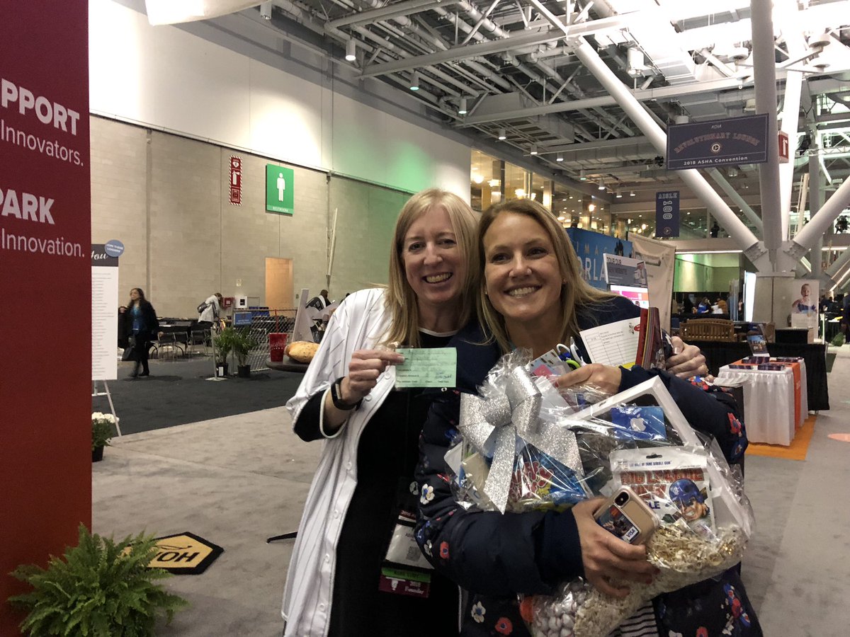 just_speechie's tweet photo. ASHA convention in Boston did not disappoint. I’m coming home the winner of an iPad Pro, Apple Pencil, and life time subscription to the newest language therapy app. So excited to share with my students on Monday. Thanks @KRHSCOUGARPRIDE for making it possible!! #ASHA2018 https://t.co/vateITnIUy