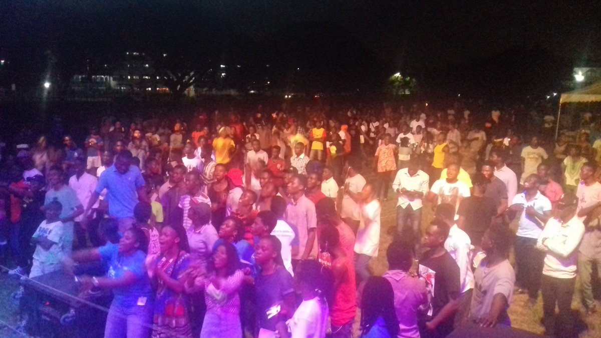 MarieStopes_Gh's tweet photo. The crowd is thickening by the tick of the clock. You can't afford to miss this. Be part of the #TimetoTalkGh concert at the Athletic Oval, Legon. https://t.co/uocK4DUiP7