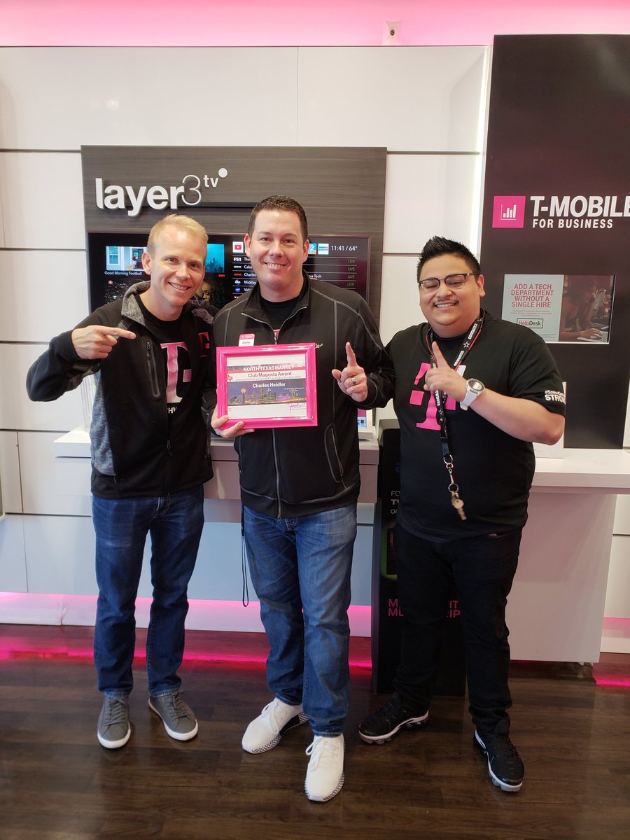 jstn692's tweet photo. Not only does Charles Heidler have the freshest kicks, but he's also the leader of the #1 store in the market in October!!  Servant leadership works, so does cafe Cuban!  ☕☕ #clubmagenta #SWisbest #howNTXdoesit https://t.co/Zq0es9A4u7