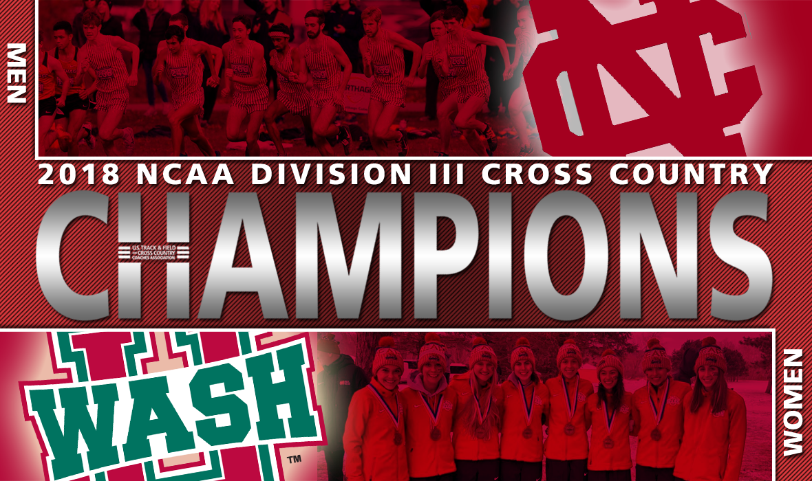 USTFCCCA's tweet photo. North Central (Ill.) and Washington (Mo.) Win DIII Cross Country National Championships

READ MORE - https://t.co/OjDmmzq91H https://t.co/tSiqYOMV91