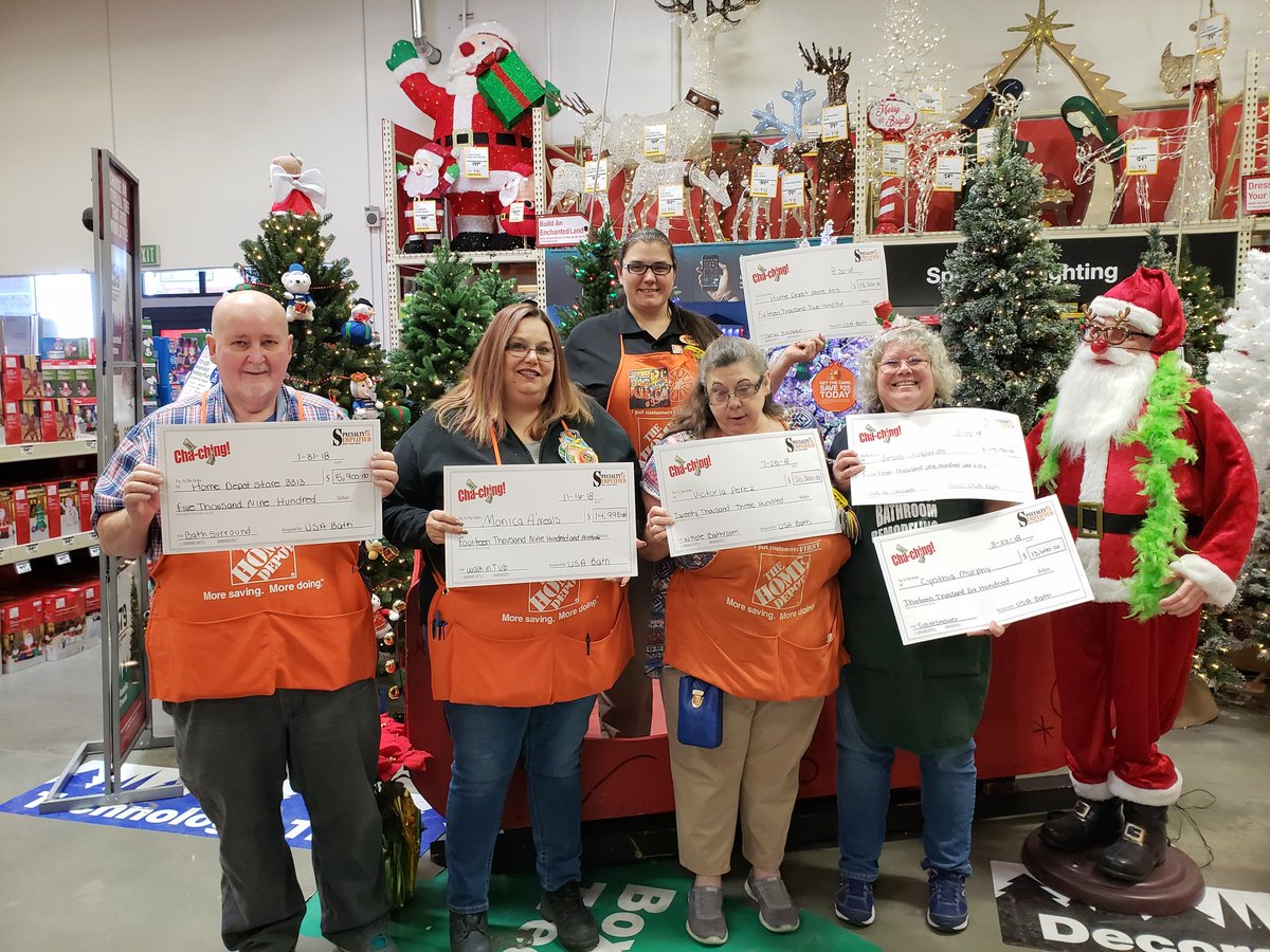 #3313 Cha-ching Cha-ching Cha-ching Cha-ching Cha-ching Cha-ching.   Rocking those USAbath sales