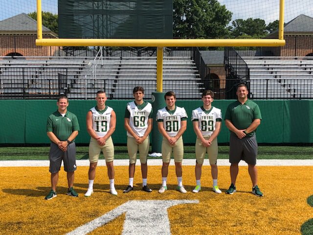 CoachAcitelli's tweet photo. Can’t wait to see these guys take the field one more time this season! #TightBacks #StrokeSquad #GOTRIBE https://t.co/aBidYcuZJL