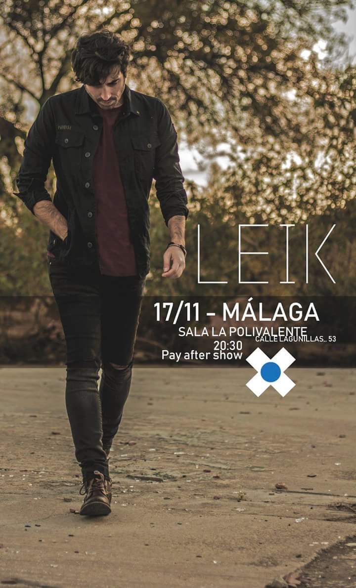 Cmartin11R's tweet photo. Que ganas de ver al malagueño #Leik tocando hoy en su #Malaga a las 20.30 @puravidamalaga @maryjogj @RafaSyrius @missxocolat @Cristi_perez @shinosucke @raul_gzv @coolturalfest @PresumodeMalaga @Isa_Ruiz78 @BlogMalaga @mlgmediterranea @gaz_malaga @alvcuegar @MonrealSofia @_AArco https://t.co/8br43ekpqb