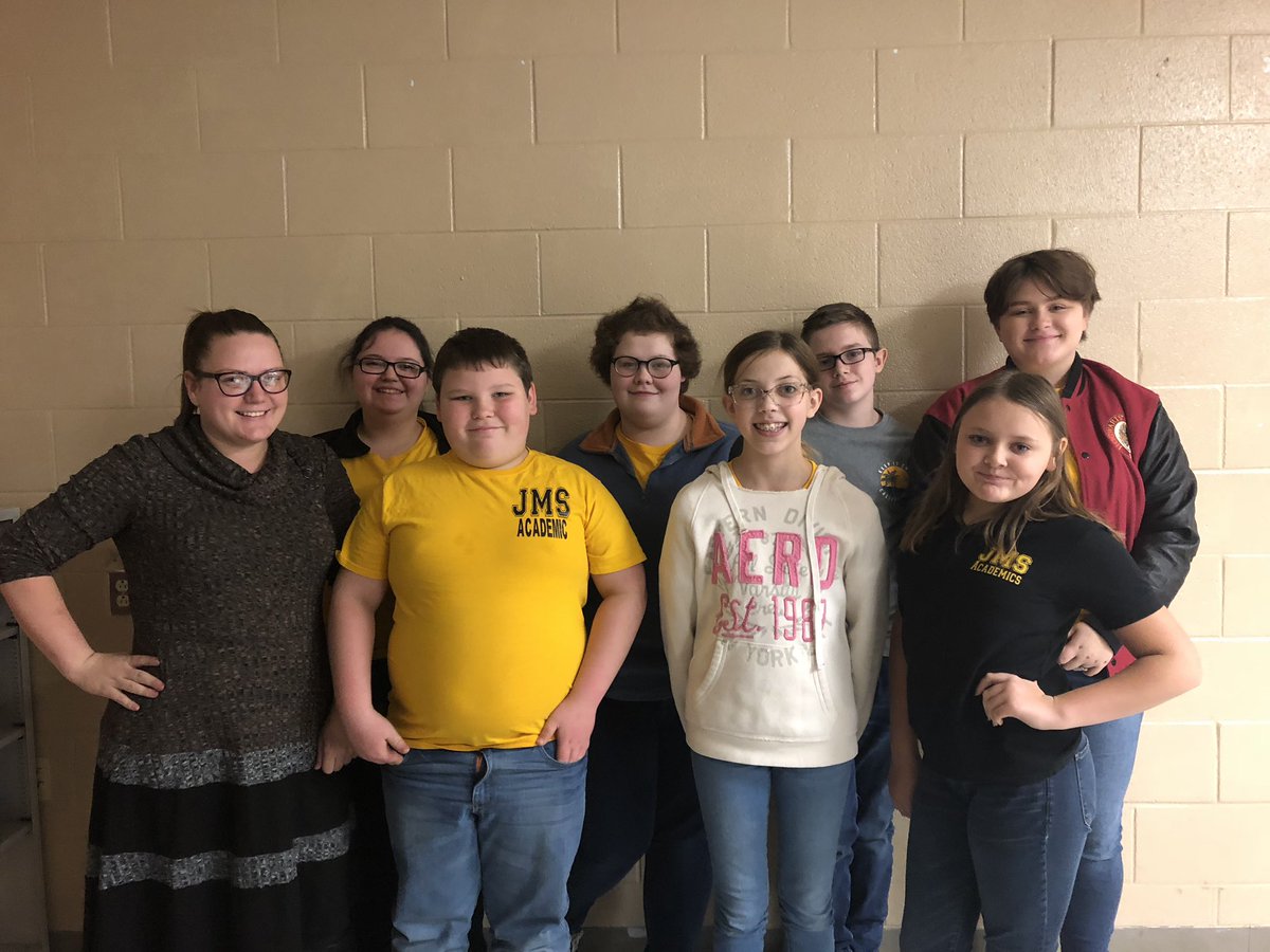 AnnaWShepherd's tweet photo. EKAC meet #3 today! Thank you BLES and coach Ms. Fallon and JMS and coach Ms. Laws!!! Look at these awesome students up on a Saturday supporting their school in academic competition!! #fcsinspire #topnotch #knowledge #quickrecall #writtenassessment https://t.co/1gjSPlNwCm