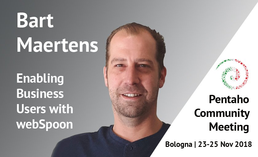 Hitachi_AT's tweet photo. Kettle als Allzweckwaffe: @bartmaer arbeitet seit mehr als 10 Jahren mit @Pentaho und hat vor allem Self-Service-Anwendungen entwickelt. Sein Vortrag auf dem Pentaho Community Meeting wird sich um vereinfachtes Data Engineering mit #WebSpoon drehen https://t.co/gp9YKqMeSt #PCM18 https://t.co/MHmfHfwsys