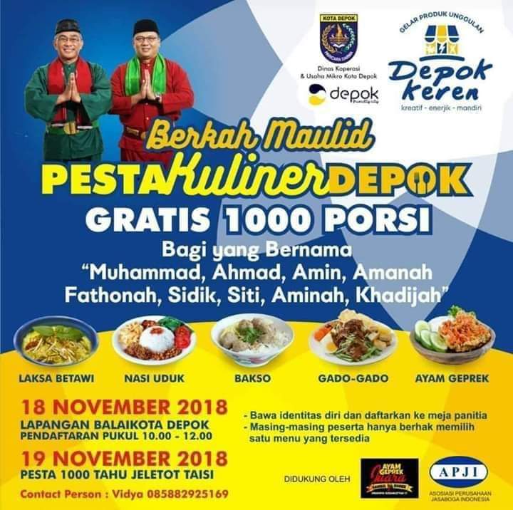 Yuuk pada datang...<a href="/pemkotdepok/">PEMERINTAH KOTA DEPOK | #AyoPakaiMasker</a> <a href="/IdrisAShomad/">Mohammad Idris</a> <a href="/pradi_supriatna/">Pradi Supriatna</a> <a href="/fitriawansumadi/">fitriawan</a>