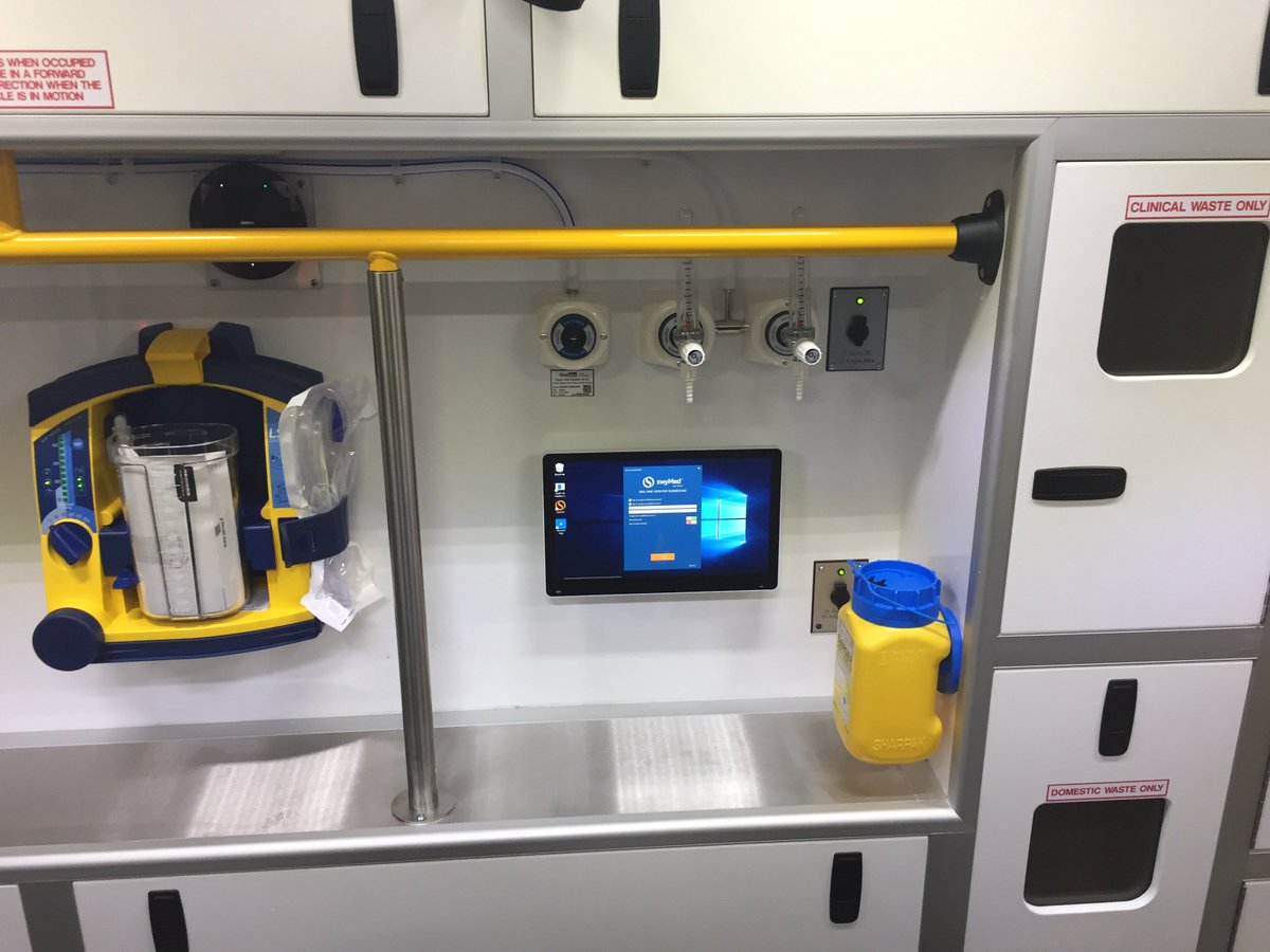 AmbulanceNAS's tweet photo. Still time to book your place for the NAS conference next Wed.  We will have a number of  demonstrations on the day,  for example the  telemedicine project .
https://t.co/Fx6lnd1HM0 https://t.co/hjhEbJe8Ot