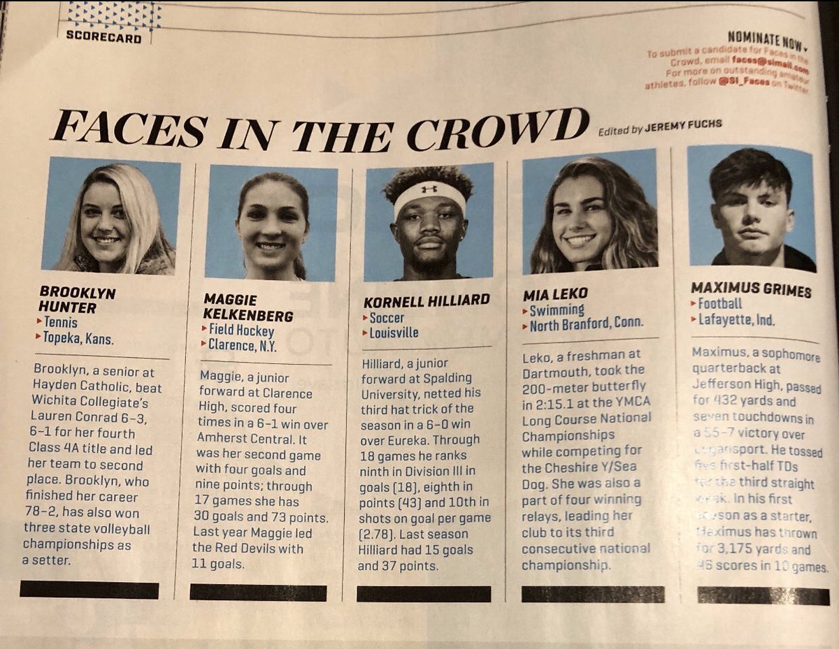 B_Hunta's tweet photo. Hey BK you think you could get your favorite sib in sports illustrated one of these times? @brooklyndhunter https://t.co/qKKkQouZOF