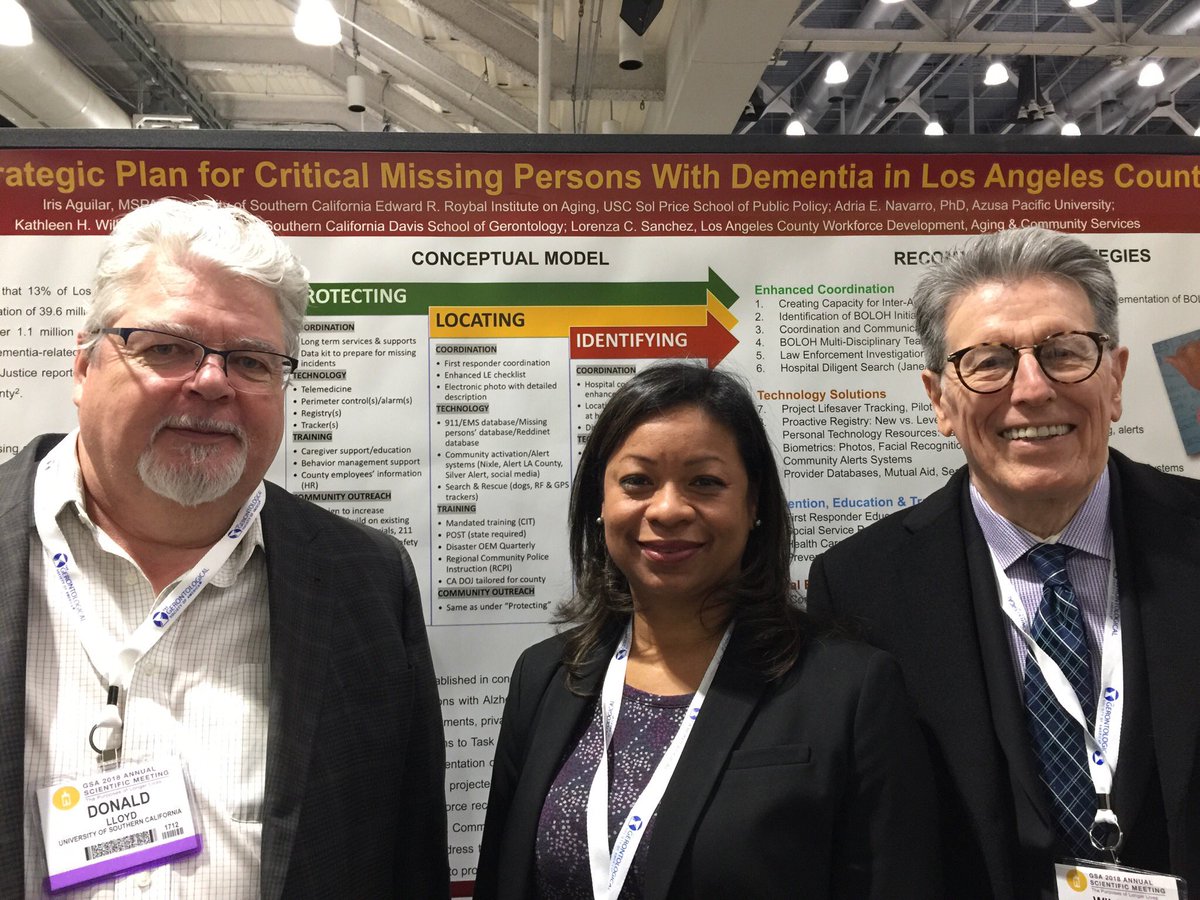 With my #USCDPPD doctoral student hat presenting a #GSA2018 poster & @hillcv17 @CeriseElliott @lloydon and Dr. Vega thank you for showing your support. @WilberKate2 @adria_aenavarro #agefriendlycities @uscprice @uscroybal @LACountyWDACS