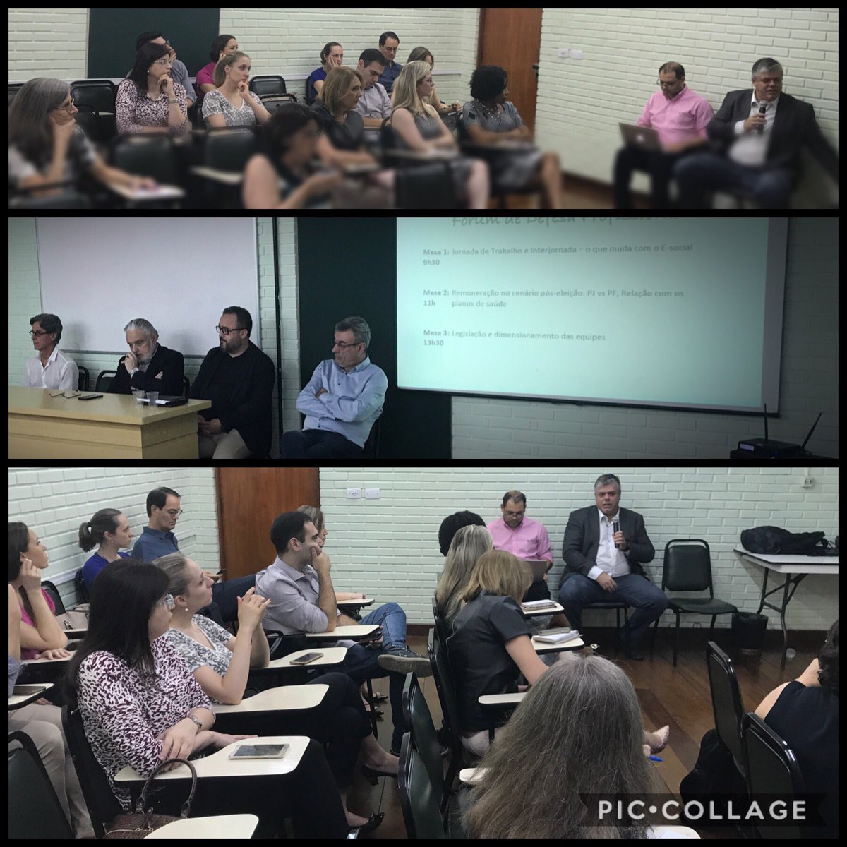 Sotirgs's tweet photo. Hoje realizamos o Fórum de Defesa Profissional. Diversos coordenadores/líderes da Terapia Intensiva estiveram presentes. Excelente discussão com diretores da AMIB, representantes de RH, advogado trabalhista e intensivistas com destaque em hospitais e planos de saúde. https://t.co/EkOP8GIZrD