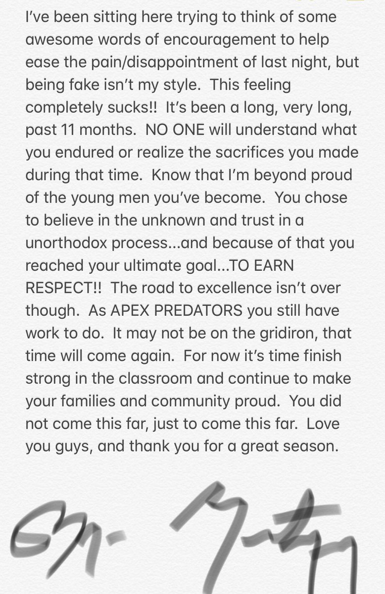 Coach1Tyme's tweet photo. Thank you!! #bnb #apexpredators #wetheones #faithofamustardseed #theredemption #ferncreek #itsawidereceiverthing #wotn #bedifferent #respect @idk_misfit @BarnesJacolby @william_neal34 @FrazierKeilen @JosiahBullitt @devinlmason https://t.co/xDJjTdqTpt