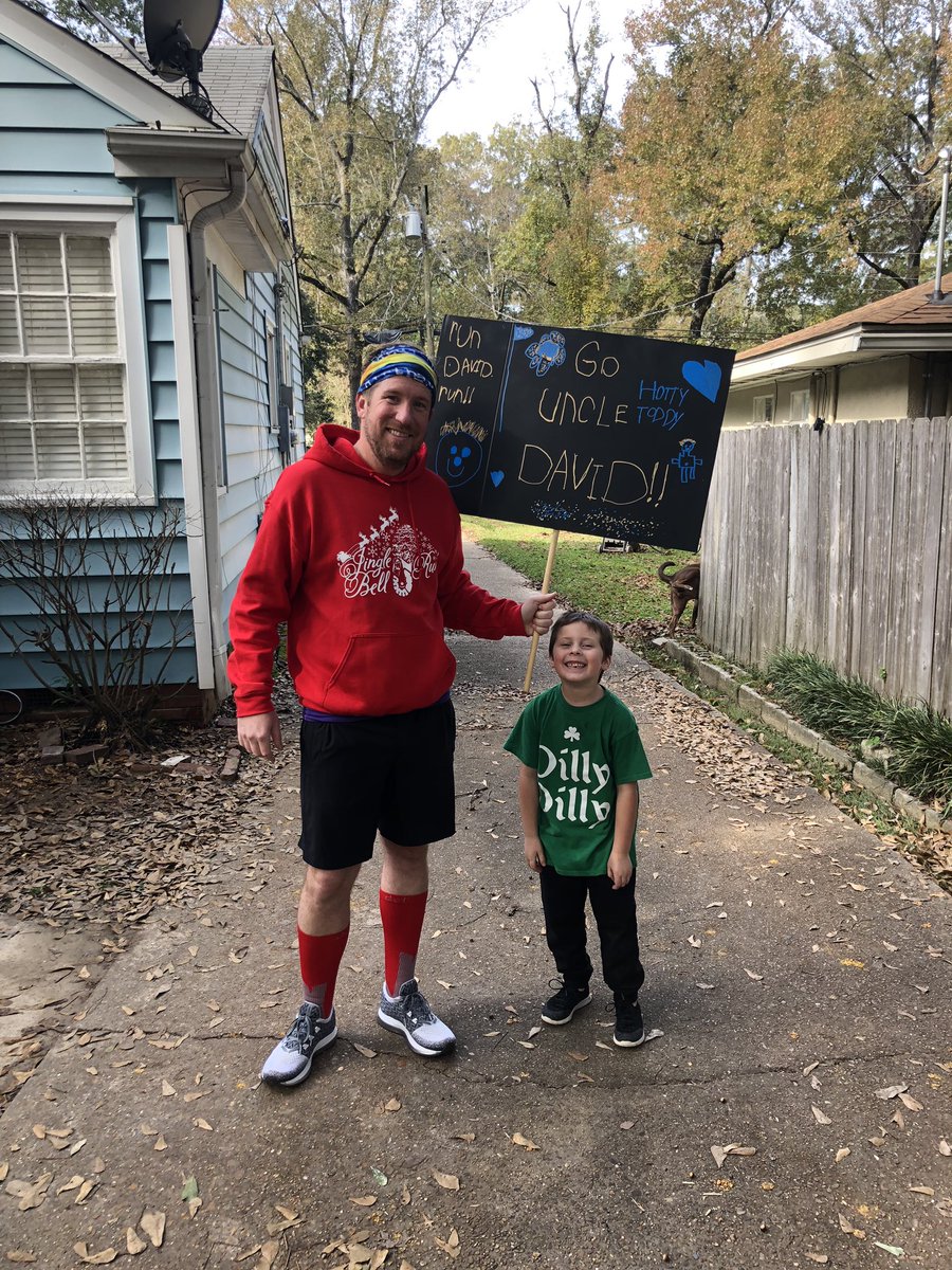 KnightTimeNow's tweet image. Lone run - but have the best friends and family that come out to support. Couldn’t be happier with sub 9 minute miles. PR at that distance of 12k.