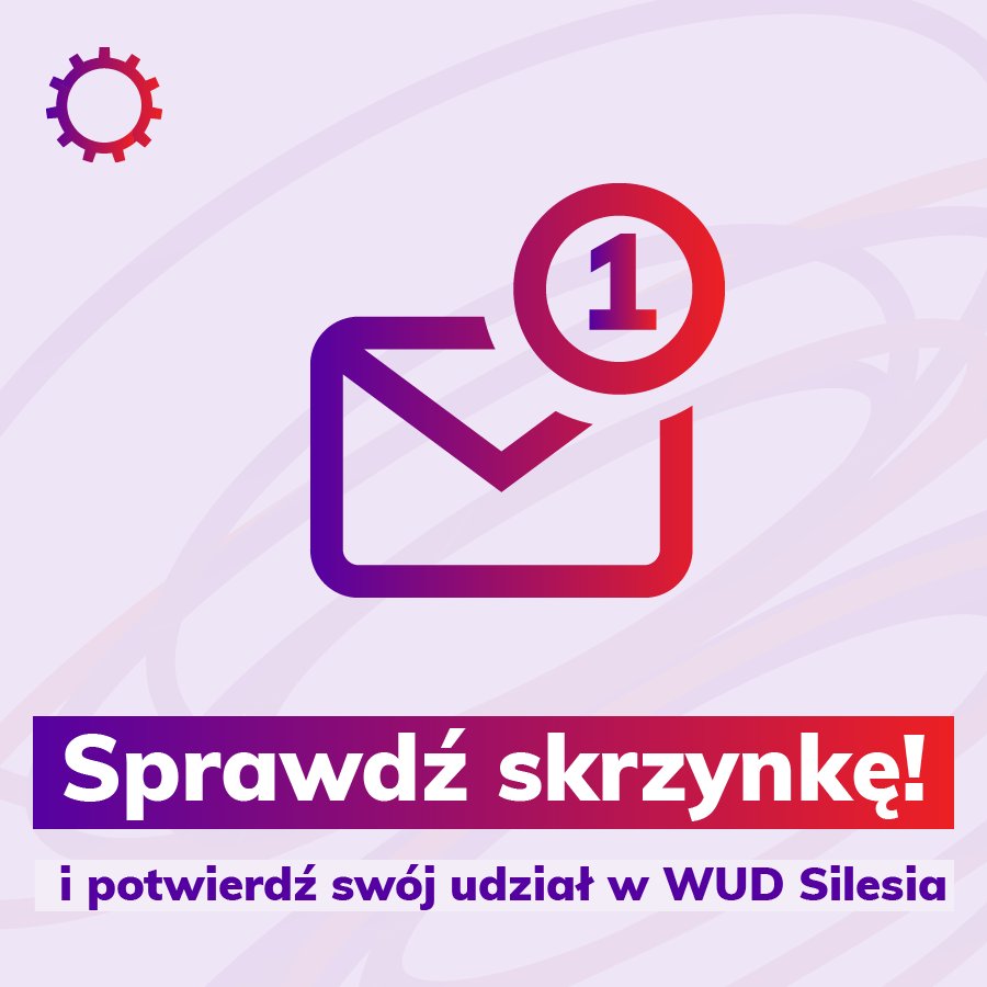 wudsilesia's tweet photo. Check your email box and see the results! If you got in, please answer us to complete your registration for WUD Silesia 2018! You have only 72h from now.
#registrationresults #wudsilesia2018 https://t.co/uElICWaZcj