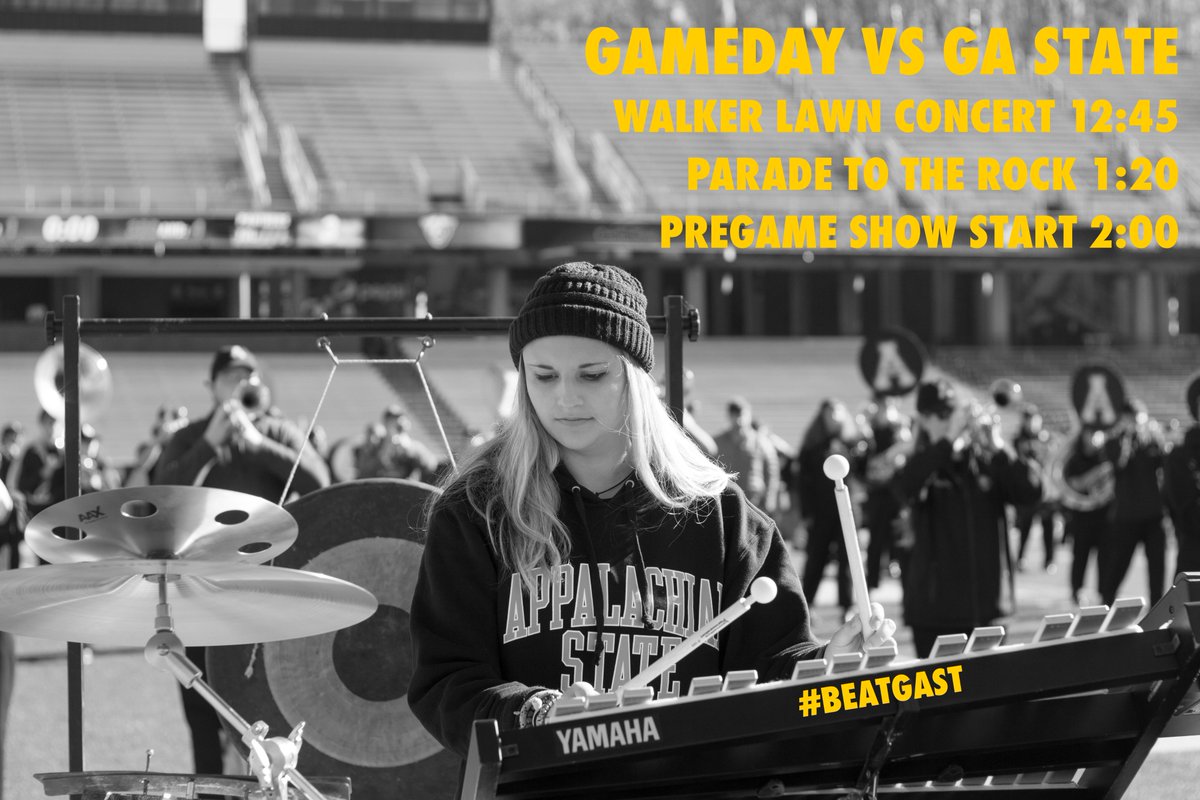Here's our game day schedule! Come out and see us!! #BeatGAST
