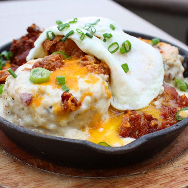 Mamason39's tweet image. Breakfast is served. 🤤🍳 #mamason39 #breakfast #skillet #mamaluvsyou