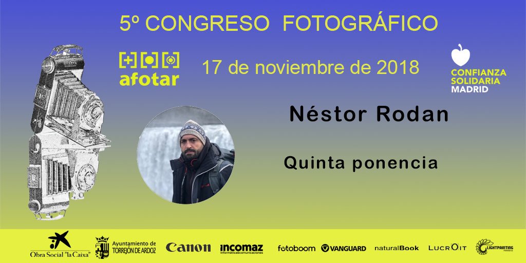 Asoc_Afotar's tweet photo. Y cerramos las ponencias de este año con landscaper, la fotografía de Néstor Rodan
#congresoAFOTAR #fotografía #naturaleza #retrato #paisaje #macro #photography #photo #TorrejonDeArdoz #Madrid #solidario #AFOTAR #confianza #nocturna #camara #fotografos https://t.co/beqapL5svq