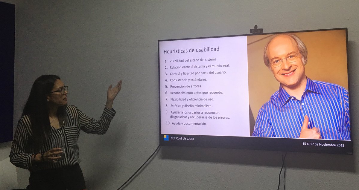 claubs_uy's tweet photo. @JoiArnaiz explicando heurísticas de #usabilidad en @NETConfUY #usability #NetConfUy https://t.co/fKczjXeoa5