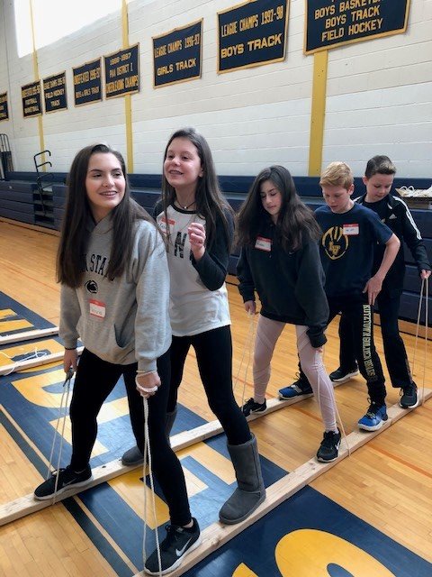 CBTamanendMS's tweet photo. Great day to be LINKed @CBTamanendMS  with @CBUnamiMS and @CBSouthHS. Great to see peer leadership in action! https://t.co/Yicp8YQxWt