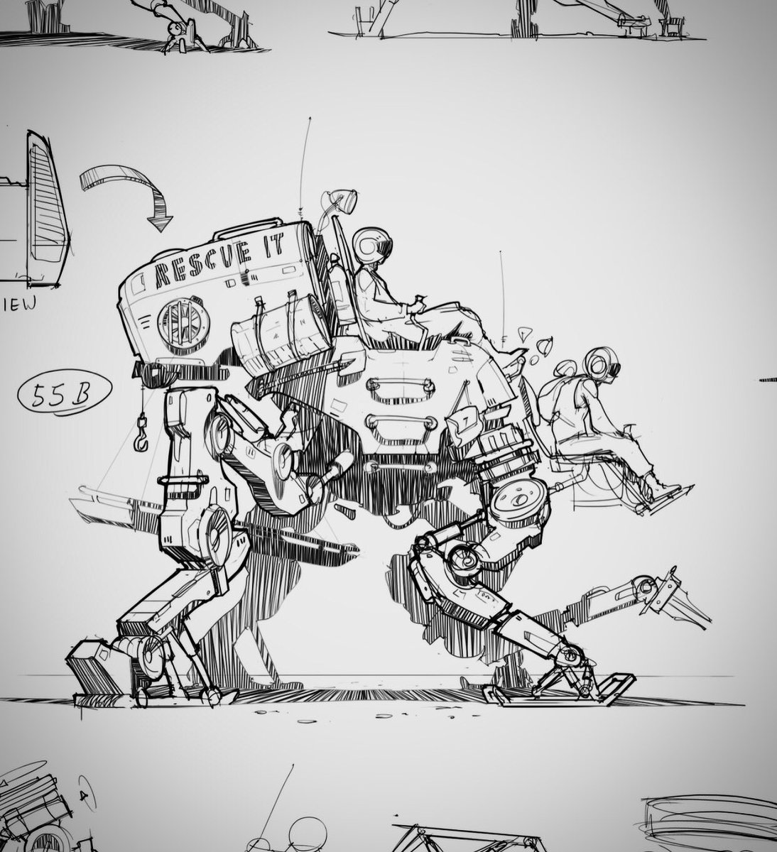 MattTkocz's tweet photo. Initial sketch to final render #designprocess #madeinmodo #astropad https://t.co/ukh6sjXI3u