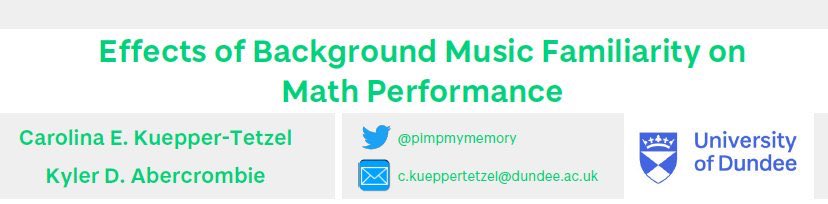 UoDPsychology's tweet photo. Today at noon at #psynom18, our own @pimpmymemory and @niven_elaine are presenting their recent studies - check out posters #140 and #177 https://t.co/KpvkM79VsT