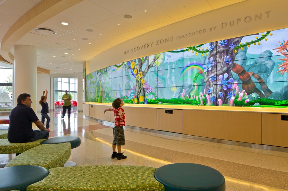 ASID's tweet photo. [NEW RESEARCH] #ImpactOfDesign Vol. 4 is live! Nemours Alfred I. DuPont Hospital for Children stands out for its bright interiors, colorful façade, innovative almond-shape, cost-saving solutions, and kids’ influence on the aesthetic. View the case brief - https://t.co/PBLOSUGQlf https://t.co/6RaSZKiDlw