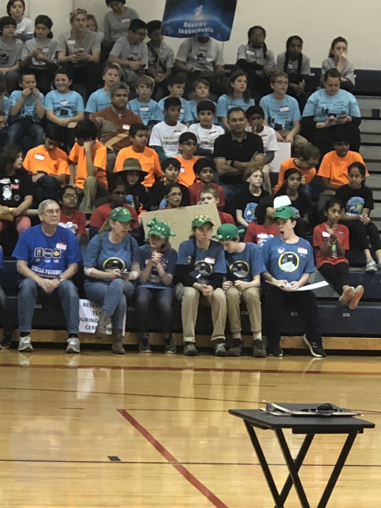PMTalwar's tweet photo. Give it up for #Fullerelm Falcons at First LEGO League. Team Space Busters and Team Space Dodos are all set the blast off! Thank you Mr. Shore for your dedicated coaching and infectious enthusiasm @FullerPTA  @FullerMediaCtr https://t.co/lKpFz18b0D