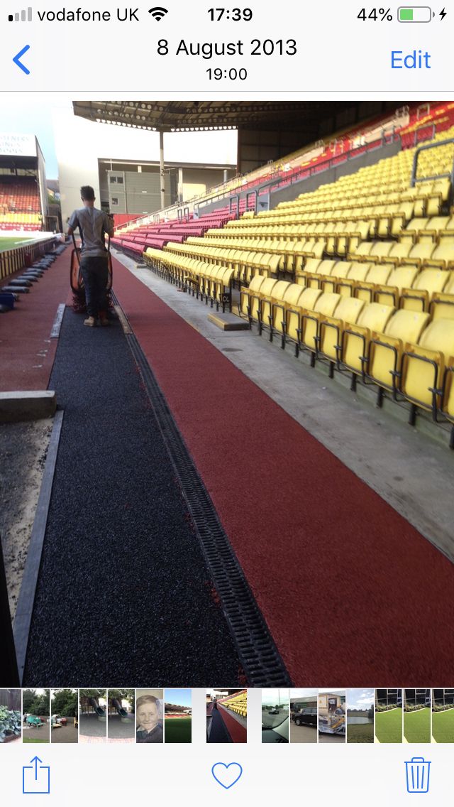playgroundworks's tweet photo. Surfacing works at Watford FC https://t.co/L8EFPcspYk