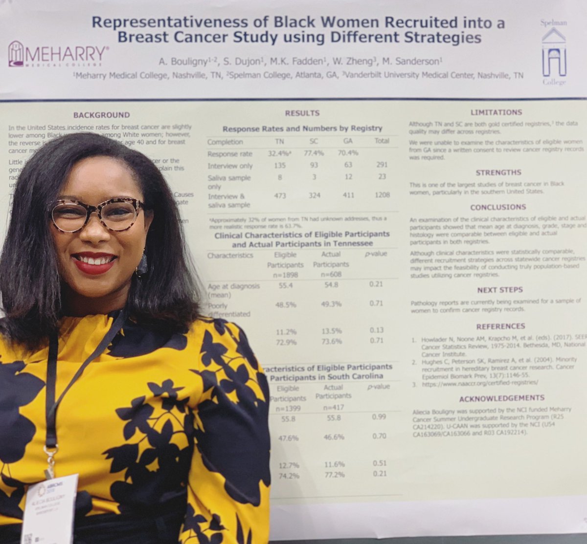 Black women’s health matters. #ABRCMS2018 #BlackScientist