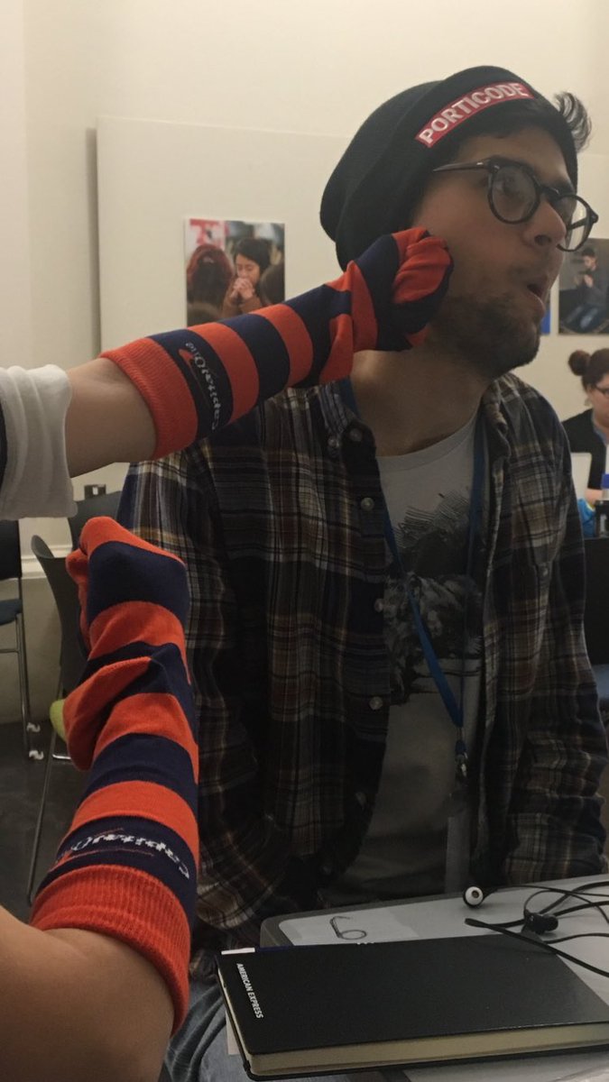 AidanCoyne3's tweet image. One sock-er punch to sock it to the competition in #Porticode3. We will be (capital) number 1! @IAmCapitalOne